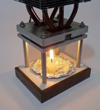 Automa3d.com pastilha peltier gerando energia